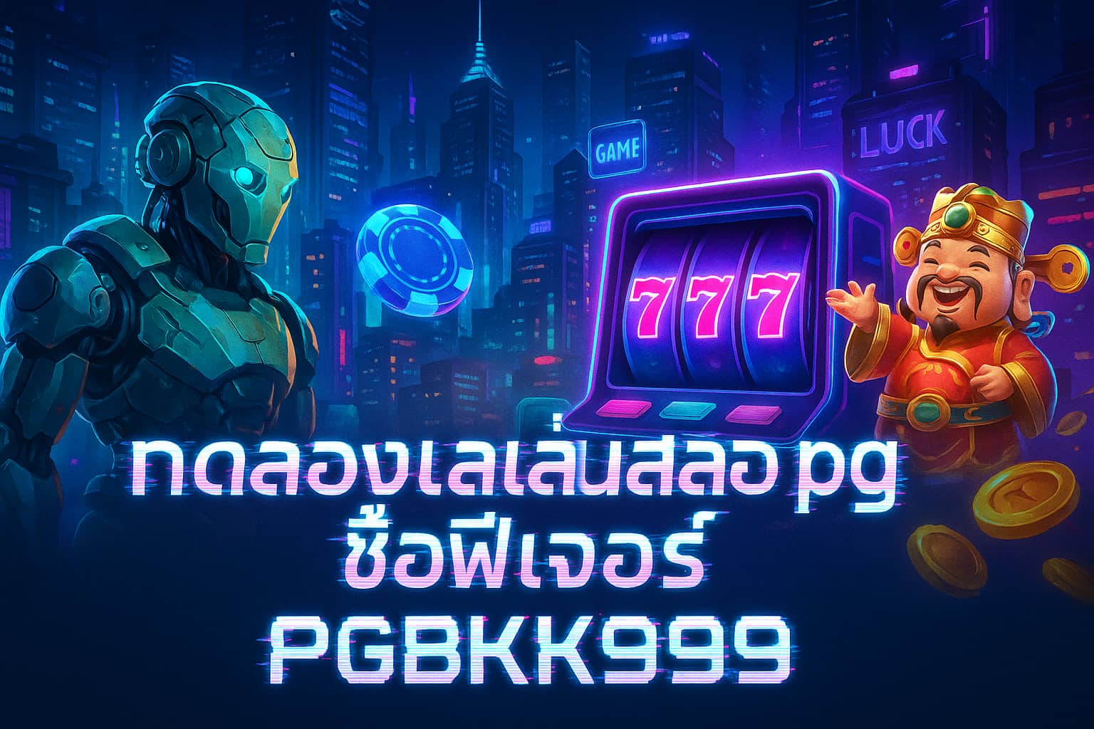 ทดลองเล่นสล็อต pg ซื้อฟีเจอร์ PGBKK999 เว็บตรงโบนัสแตกง่าย