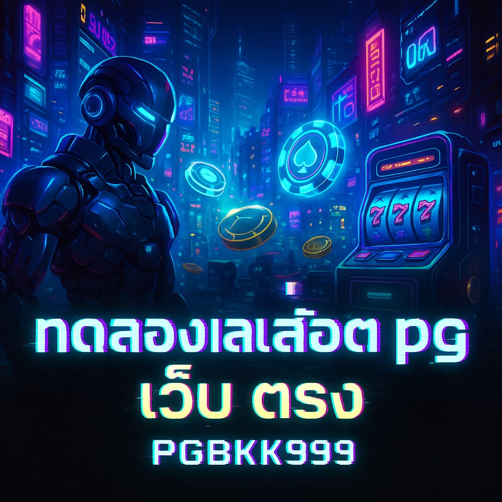 ทดลองเล่นสล็อต pg เว็บ ตรง PGBKK999 | เล่นฟรีทุกเกม ไม่ต้องสมัคร