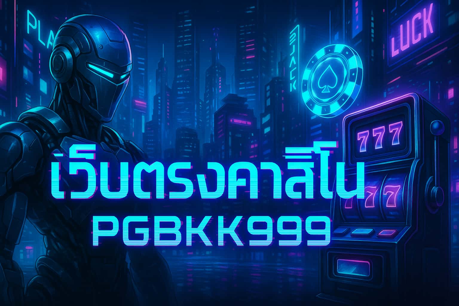 เว็บตรงคาสิโน PGBKK999 | ศูนย์รวมเกมคาสิโนออนไลน์ครบวงจร เล่นง่าย จ่ายจริง 100%