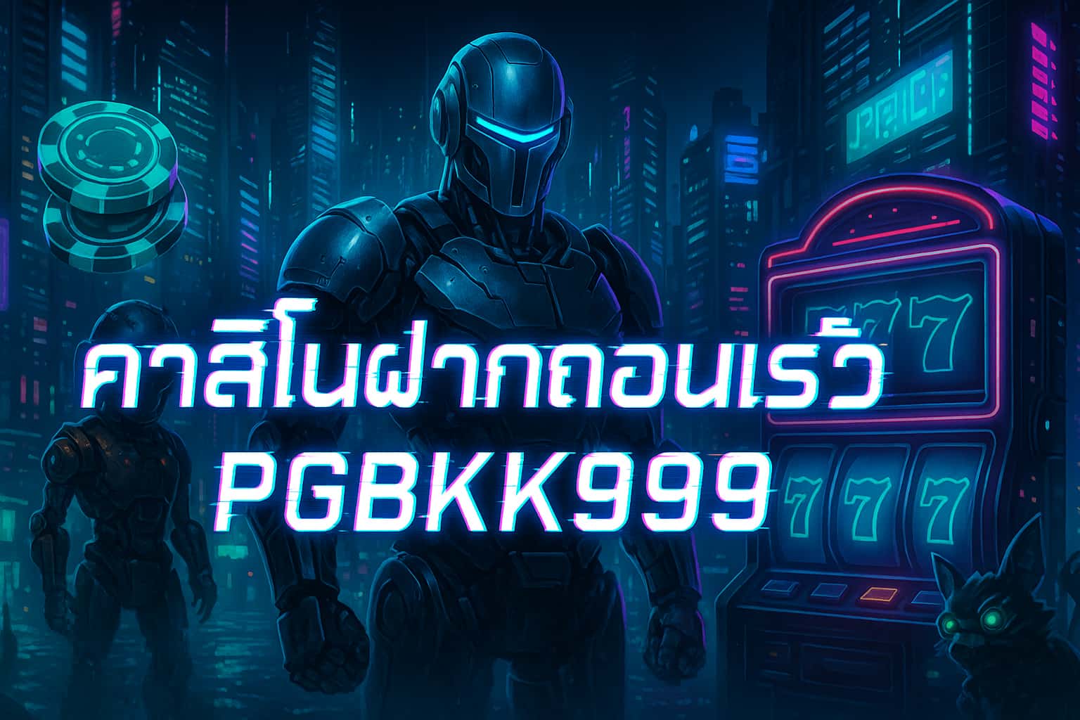 คาสิโนฝากถอนเร็ว PGBKK999 > เว็บตรงระบบออโต้ทันสมัย โบนัสแตกง่ายทุกวัน