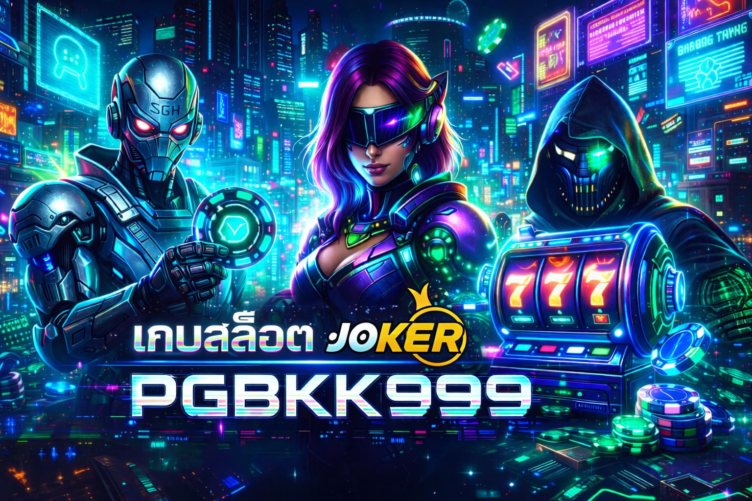 PGBKK999 เกมสล็อต Joker เว็บตรงรวมเกมดัง แตกง่าย เล่นสนุก