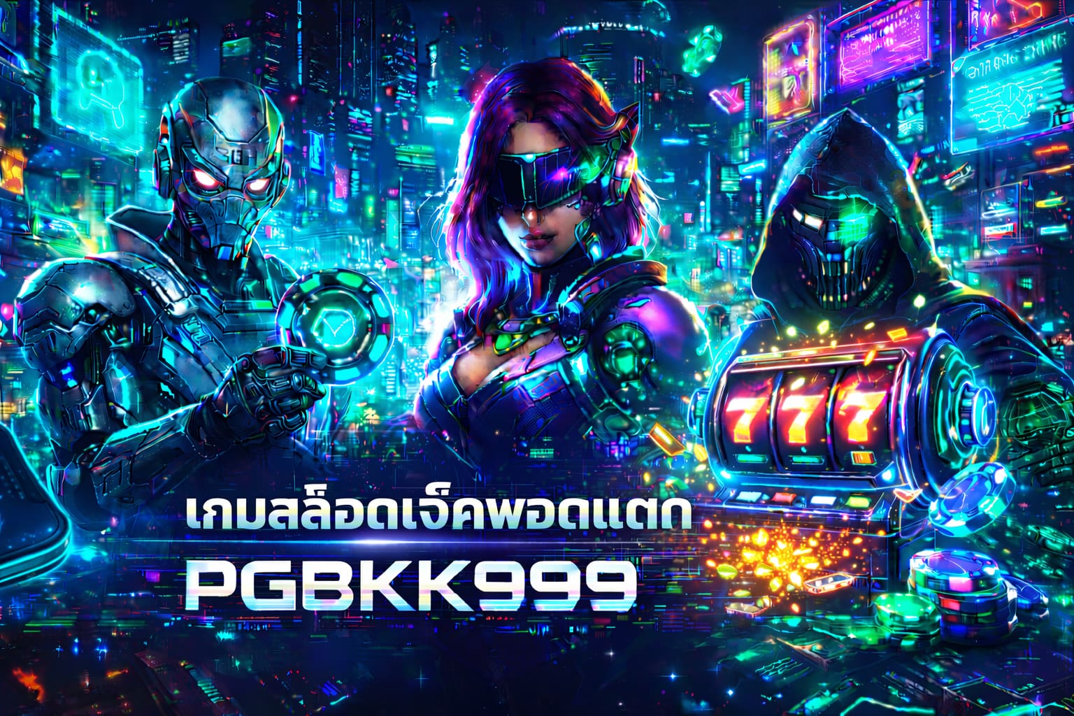 PGBKK999 เกมสล็อตแจ็คพอตแตก เว็บตรงลุ้นรางวัลใหญ่ แตกจริงทุกวัน