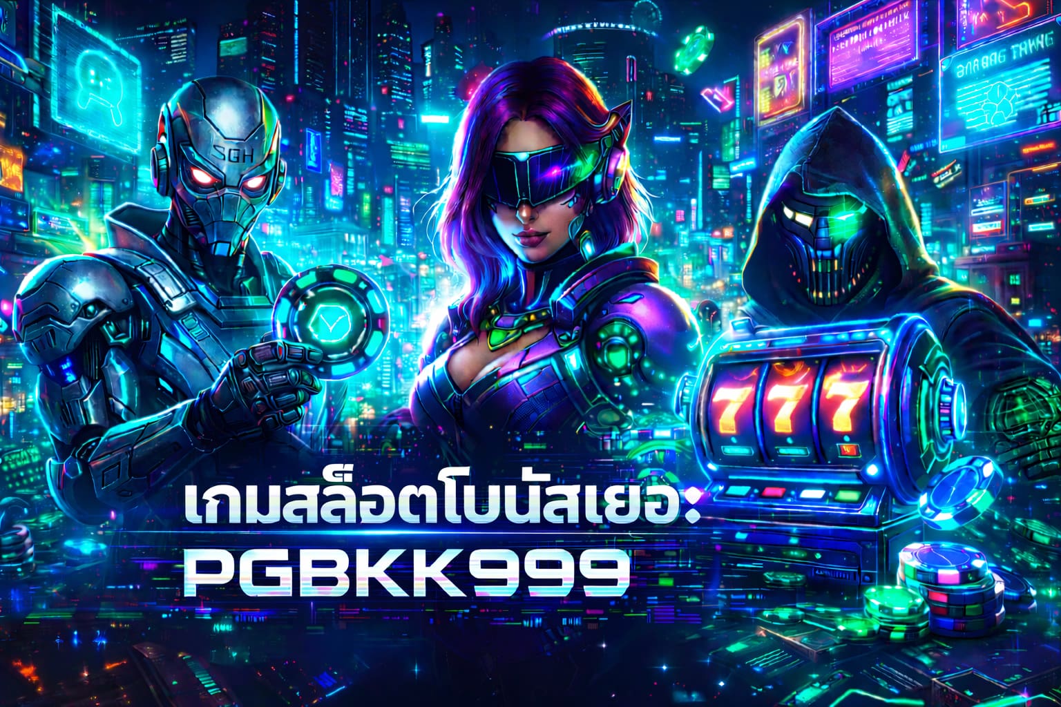 PGBKK999 เกมสล็อตโบนัสเยอะ เว็บตรงแจกหนัก เล่นคุ้มทุกการหมุน